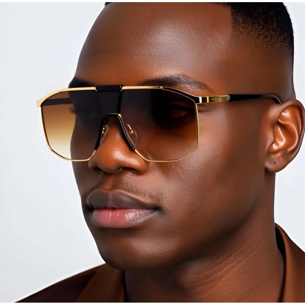 Oversized Sunglasses Men Women Large Sporty‎ Glasses Designers Sunnies UV400 New